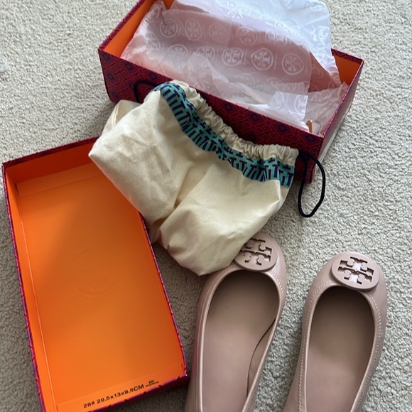 Tory Burch Minnie Travel Ballet Flat New In Box - Picture 5 of 5
